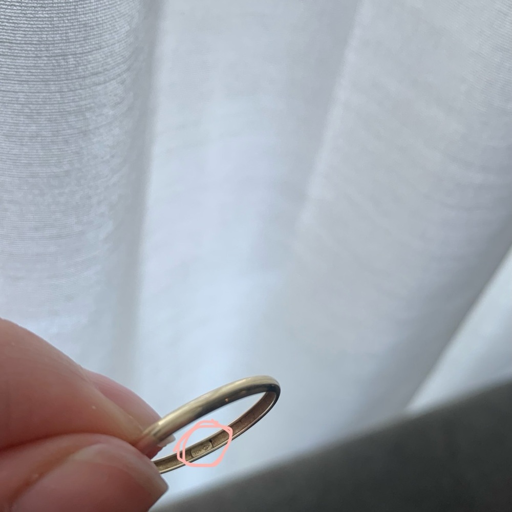Solid Gold 10k Dainty Rings - Picture 6 of 6